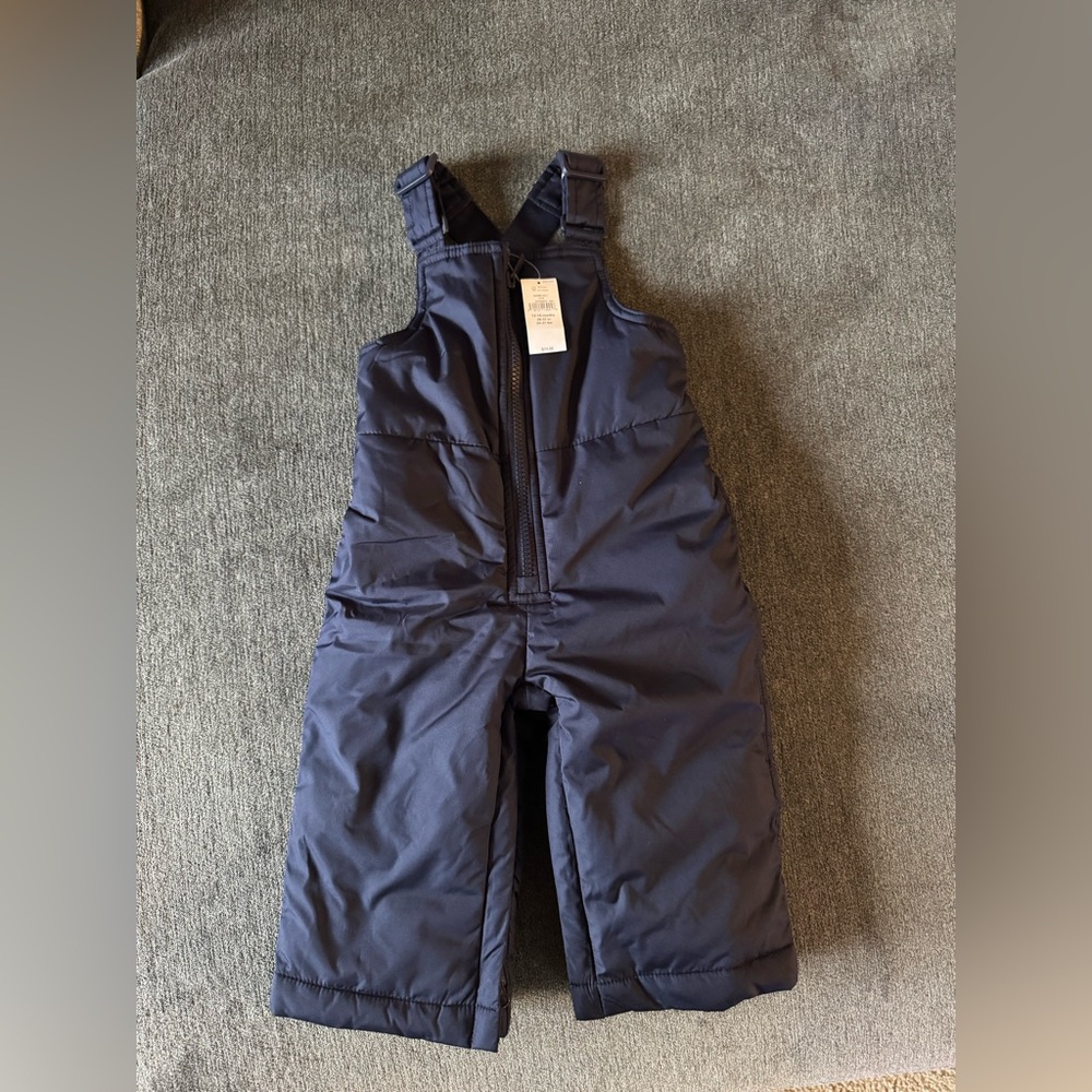 NEW! Gap Baby and Toddler Recycled Snow Bib Overalls